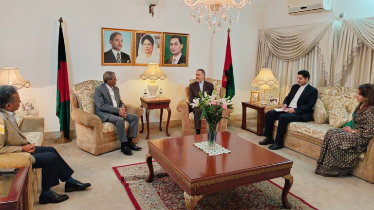 ইরানের রাষ্ট্রদূতের সঙ্গে বিএনপির বৈঠক